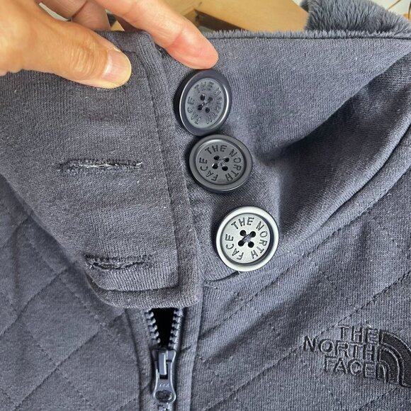 The North Face Caroluna Women's Quilted Tunic Length Jacket XTRA-SMALL Eggplant - Picture 3 of 14